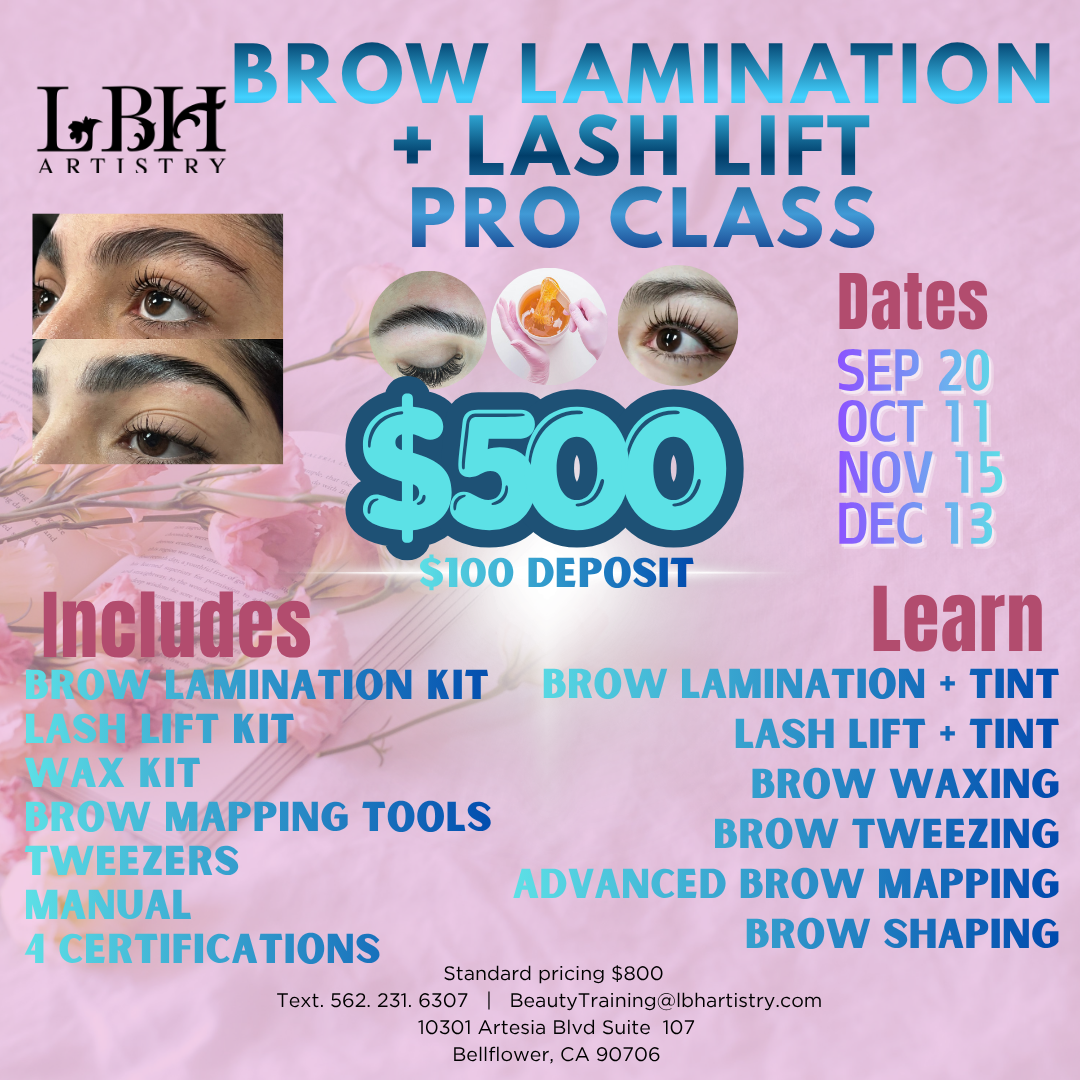 Brow Lamination Pro Class (+Lash Lift)