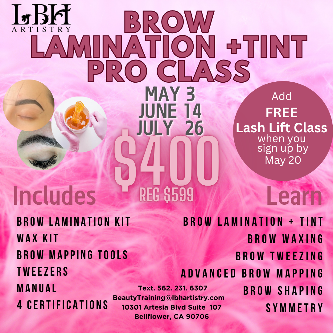 Brow Lamination Pro Class (+Lash Lift)