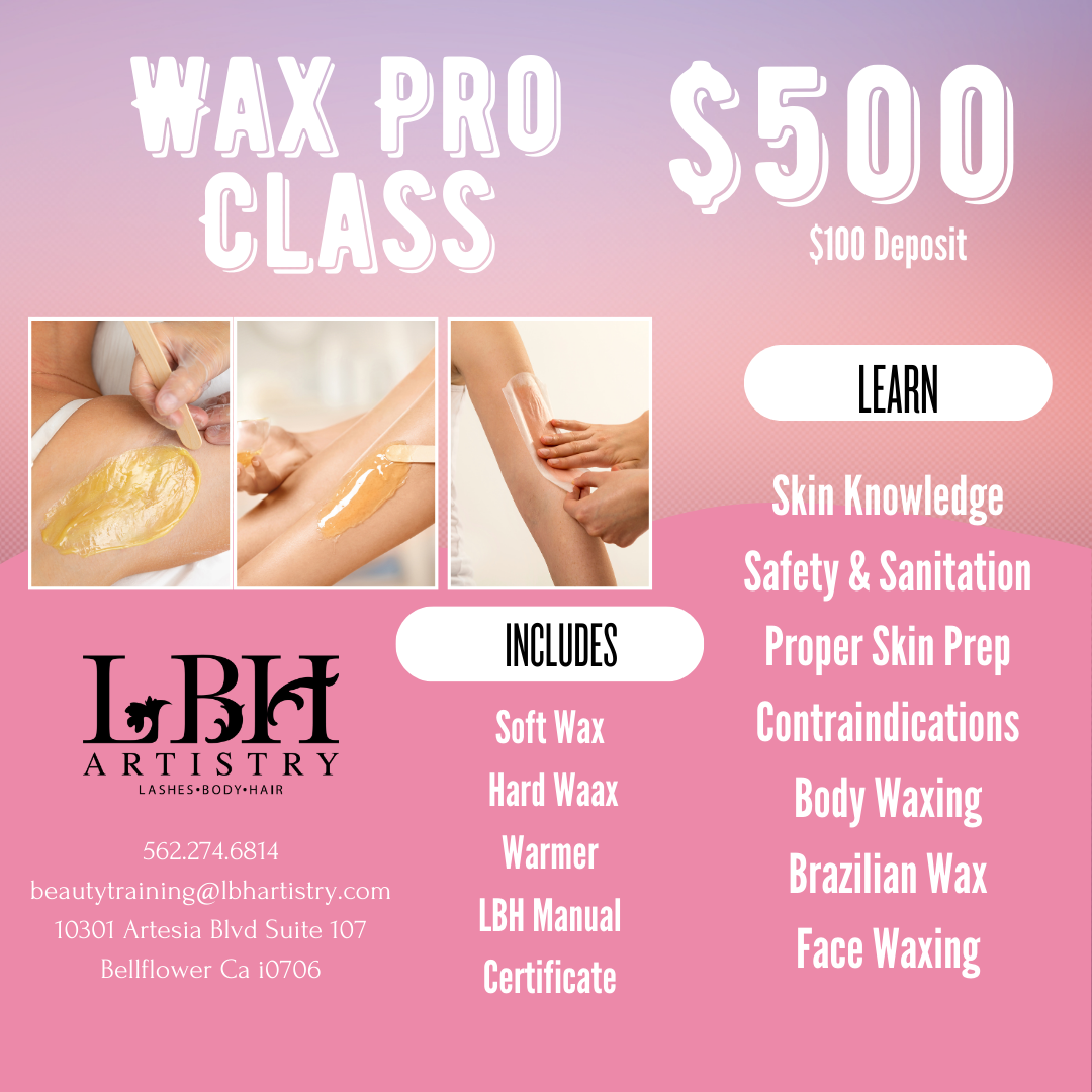 Wax Classes LBH Artistry Boutique Wax Classes LBH Artistry Boutique